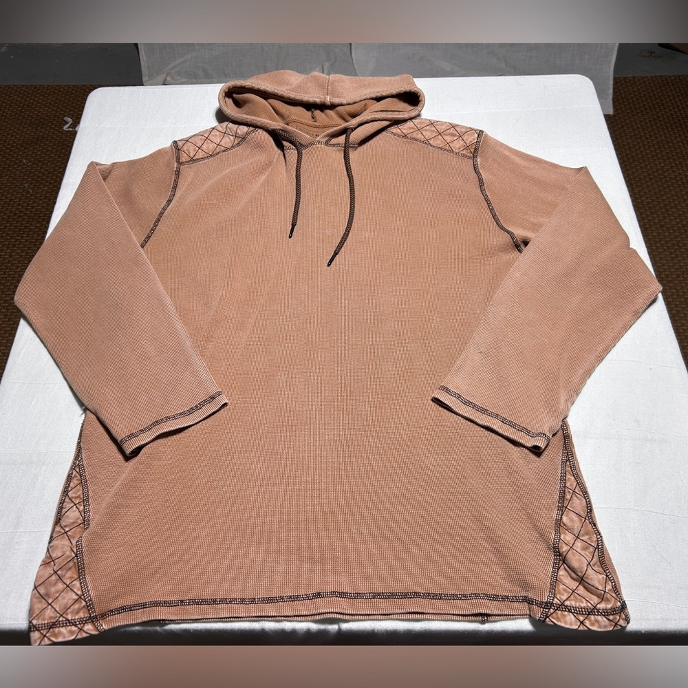 Buckle Black Men's Tan Hooded Shirt